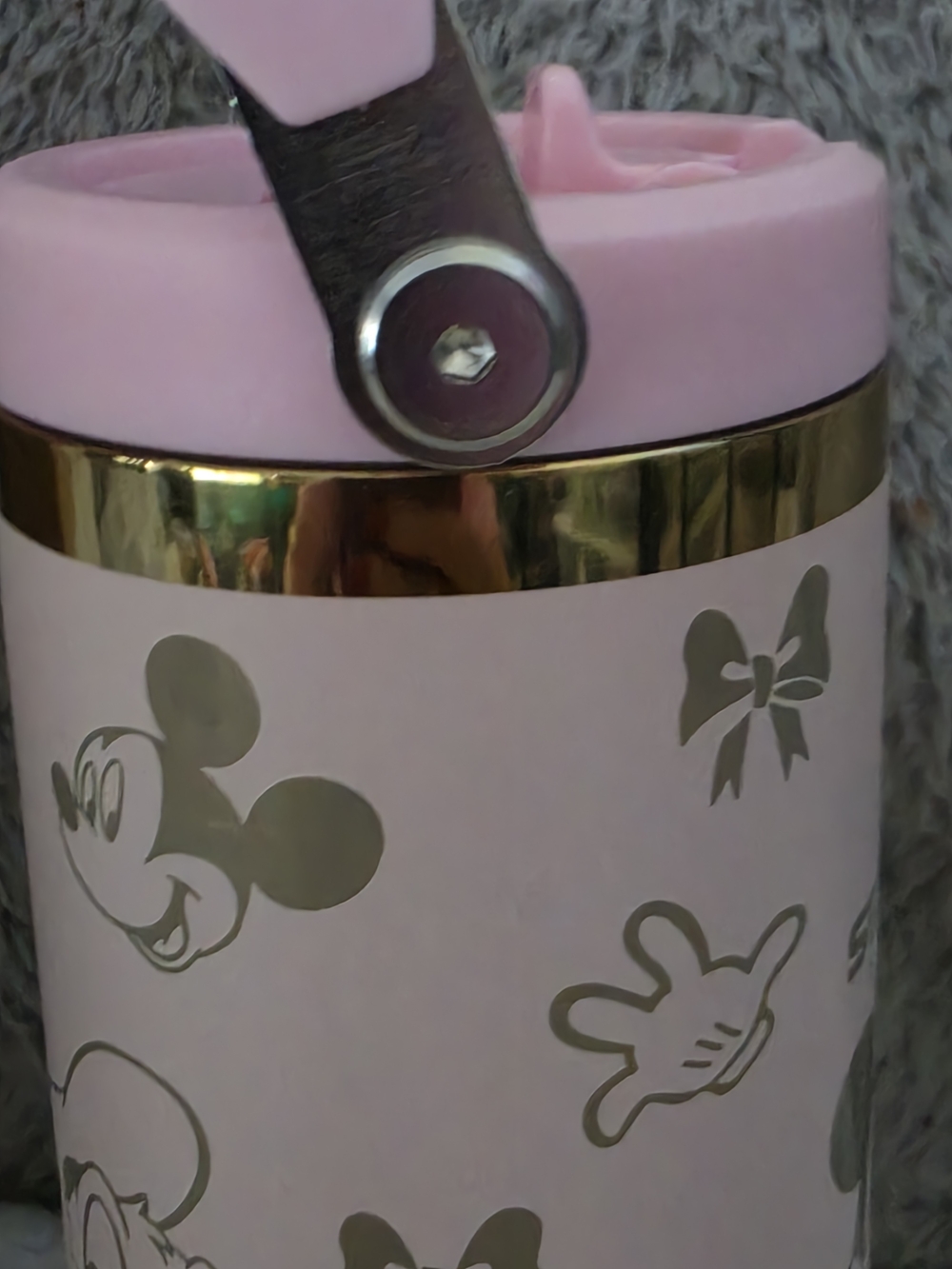 Disney Mickey & Friends Pink & Gold Limited Edition Quencher H2.0 FlowState - Picture 6 of 9